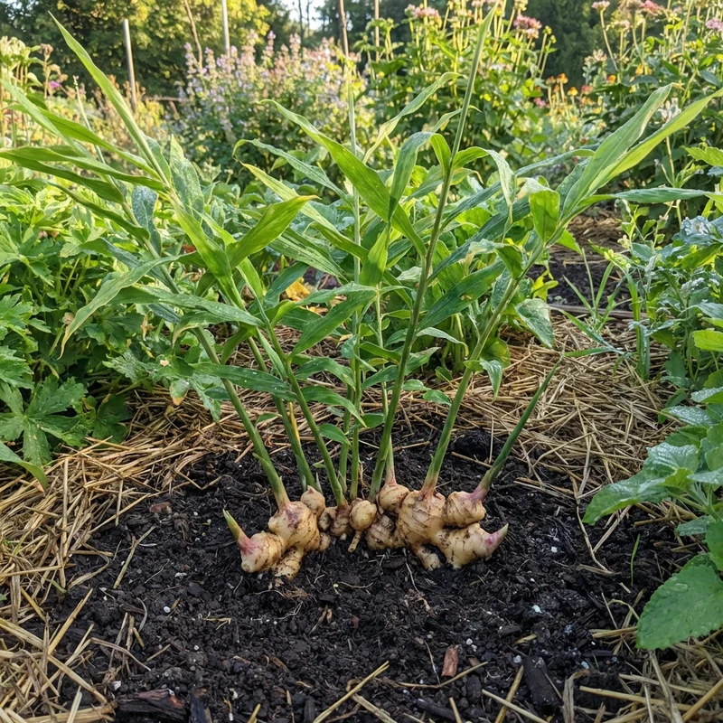 Organic Ginger Root Rhizomes seeds for Planting – High Yield, Non-GMO Medicinal Herb for Culinary & Wellness Gardens