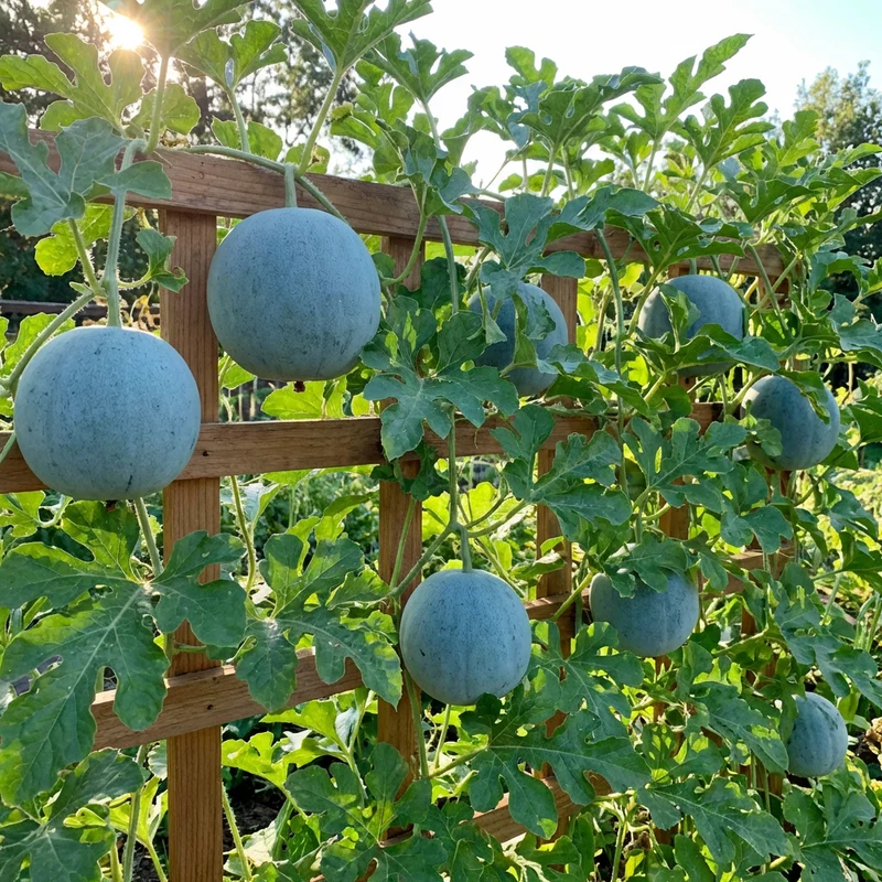 Blue Watermelon Fruit Seeds for Planting – Rare Heirloom Garden Variety