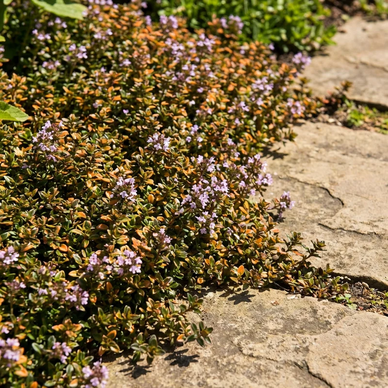 Orange Creeping Thyme Seeds (Thymus serpyllum) – Aromatic Ground Cover Plant
