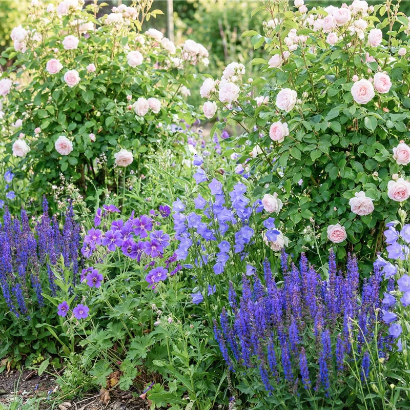 Stauden-Set Rosenbegleiter Violett (3er Set)