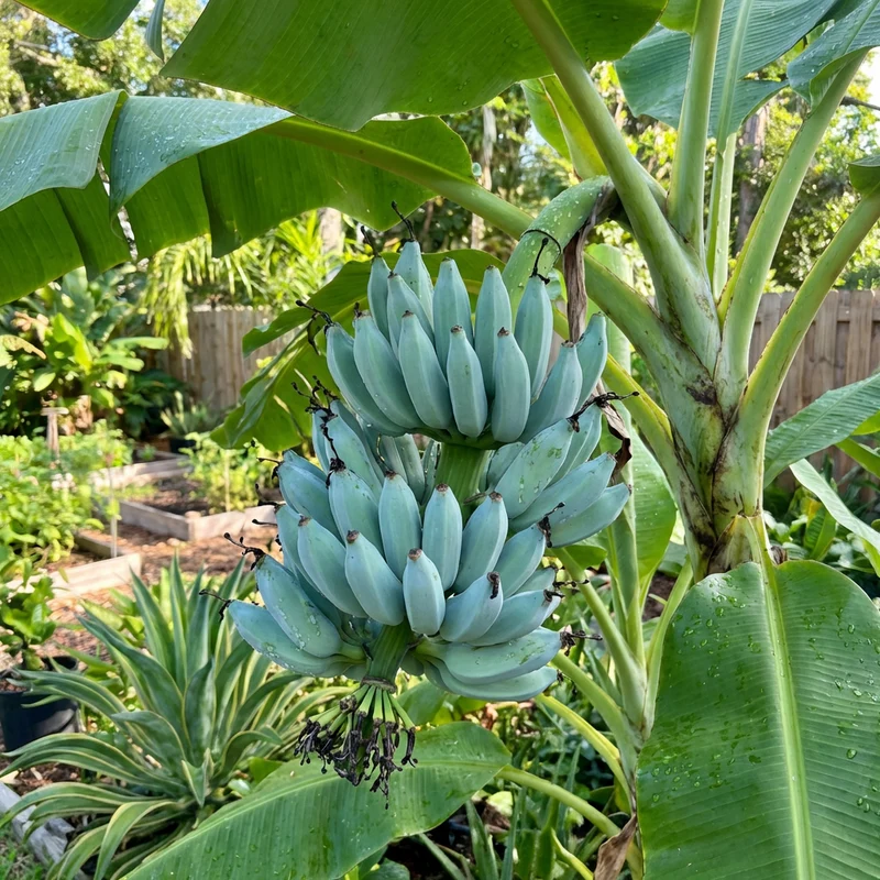 Blue Java Banana Fruit Seeds for Planting (Musa acuminata ‘Blue Java’) – Heirloom Tropical Banana Variety