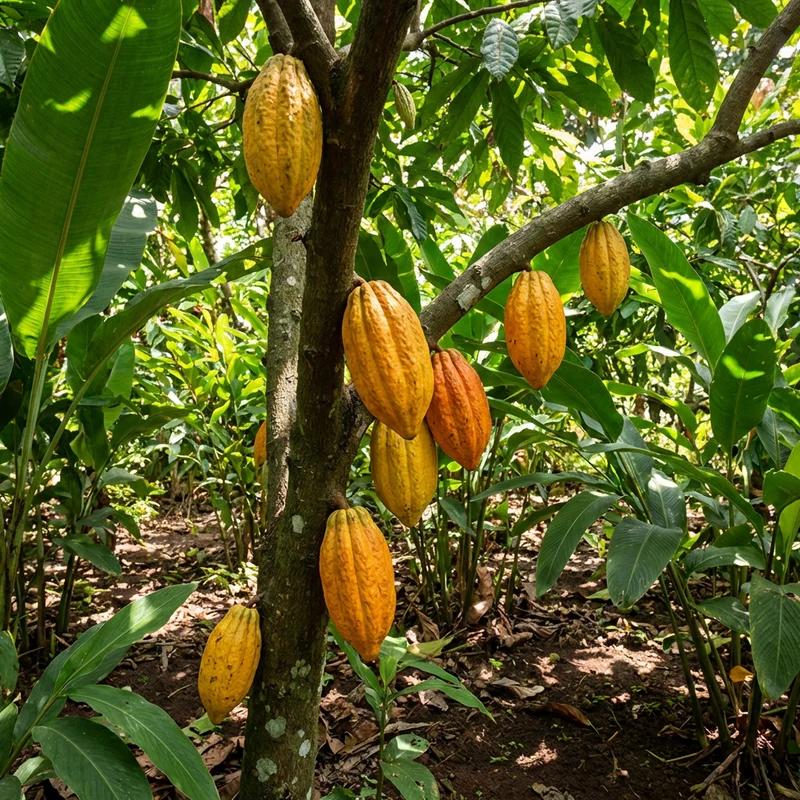 Cacao Fruit Seeds for Planting – Tropical Chocolate Tree Seeds for Home Gardens