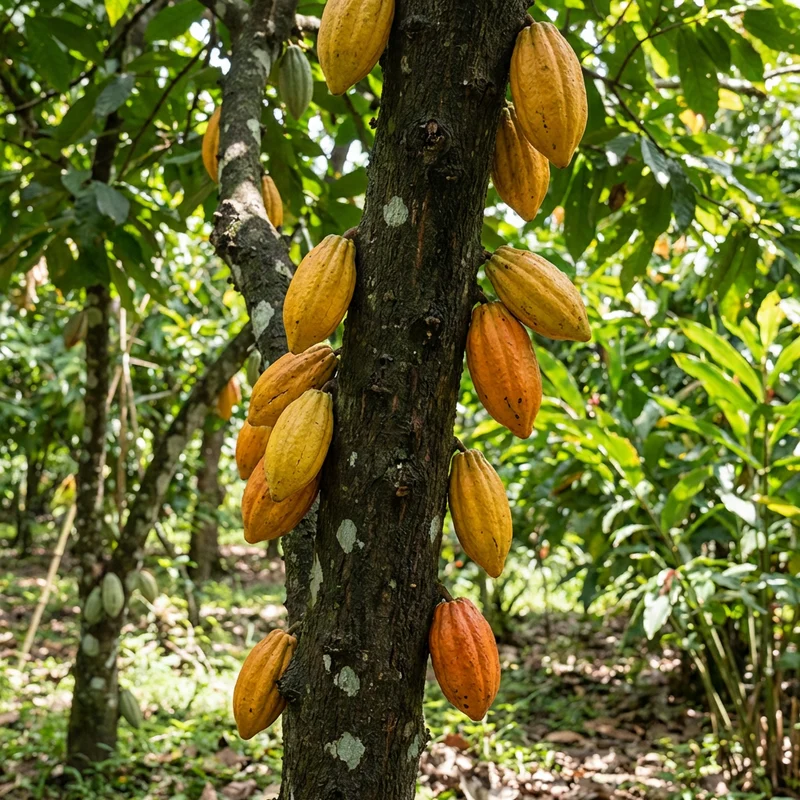 Cacao Fruit Seeds - Grow Your Own Chocolate Tree NON GMO Seeds for Planting Heirloom Organic Garden