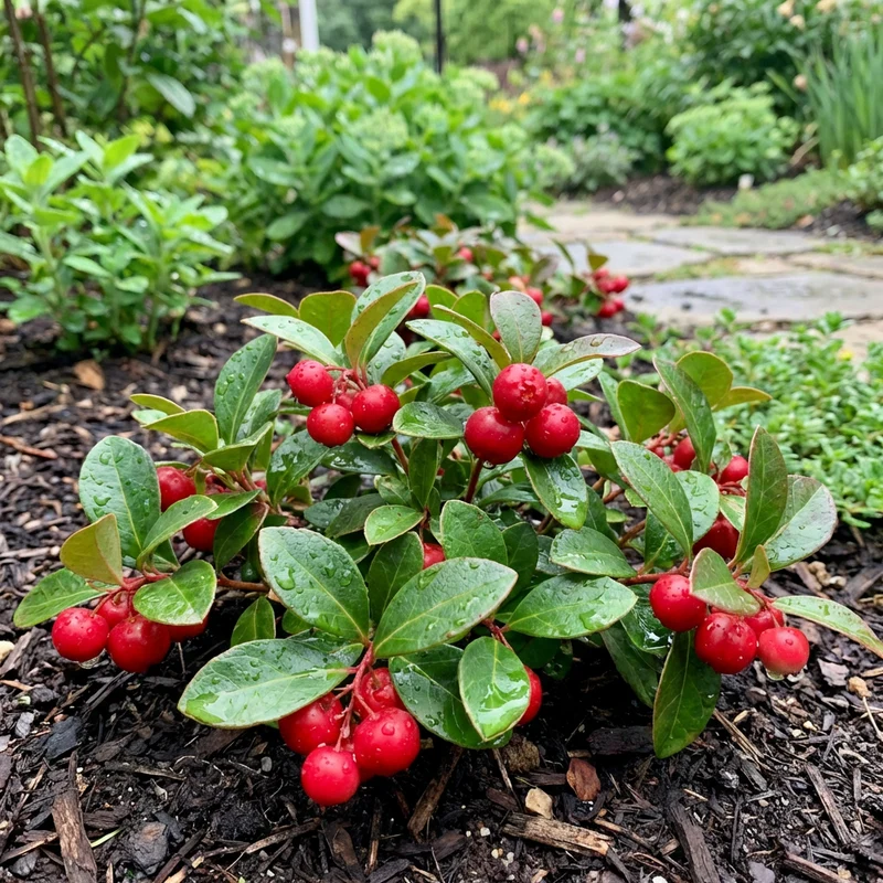 Heirloom Red Wintergreen Fruit Seeds for Planting – Hardy Berries for a Vibrant Garden, Non-GMO Seeds