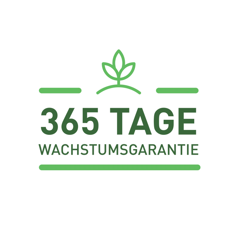 365 Tage Wachstums-Garantie für deine Pflanzen