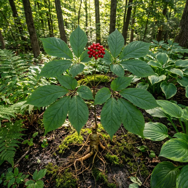 Korean Ginseng Seeds for Planting – Heirloom Perennial Herb for Shade Gardens