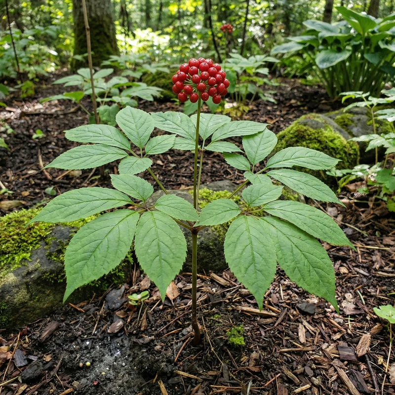 Korean Ginseng Seeds for Planting (Panax ginseng) – Heirloom Woodland Herb