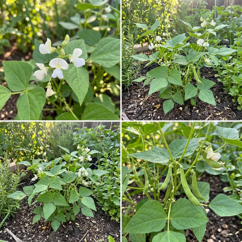 White Tepary Beans (Phaseolus acutifolius) Seeds for Planting – Traditional Heirloom Bean Variety