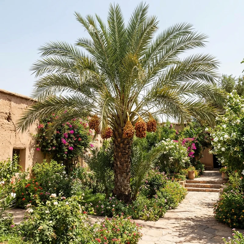 Date Palm Medjool Seeds (Phoenix dactylifera) – Heirloom Seeds for Growing Sweet Fruit Trees