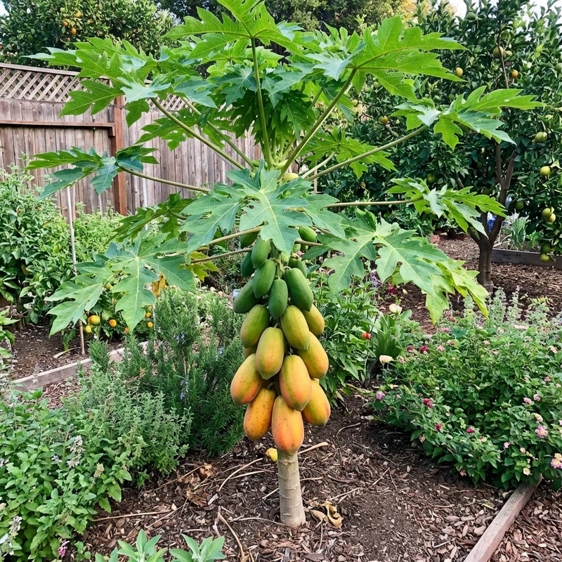 Red Lady Papaya Seeds (Carica papaya) – Taiwan Tropical Fruit Variety for Home Gardening