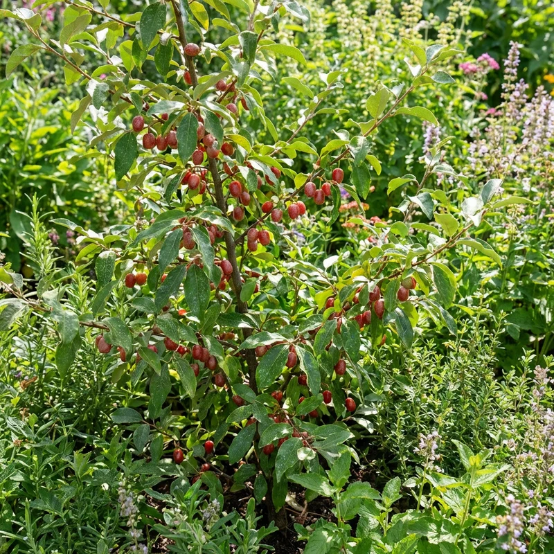 Goumi Berry Fruit Seeds for Planting – Hardy Fruiting Shrub for Home Gardens
