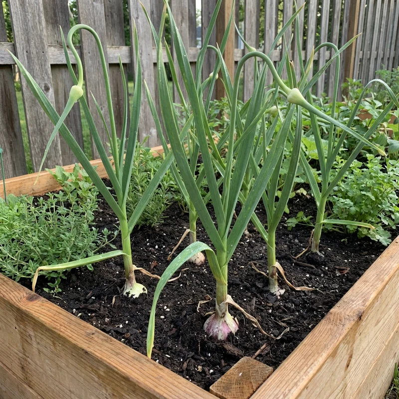 Garlic Plant Seeds for Planting – Fresh, Organic, Heirloom, Non-GMO, High Germination Organic Garden Seeds