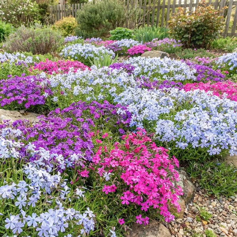 Bodendecker-Set Phlox-Mix (6er Set / 0,75 m²)