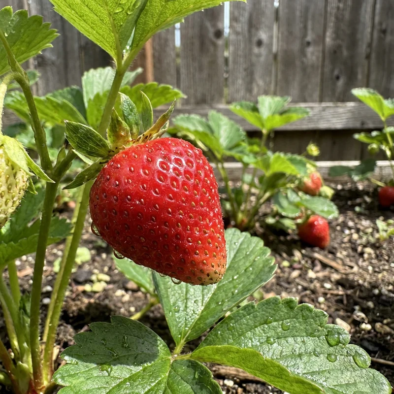 Albion Strawberry Seeds (Fragaria × ananassa ‘Albion’) – Sweet Flavor Fruit Seeds for Home Gardening