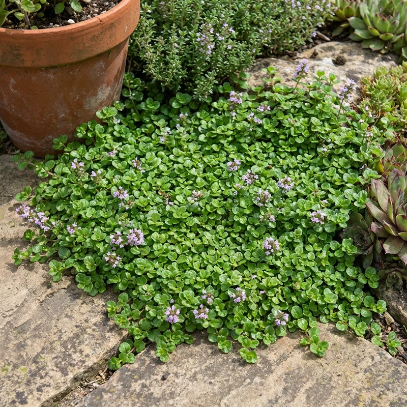 Mentha requienii Corsican Mini Mint Seeds – Heirloom Mint Variety for Containers & Ground Cover