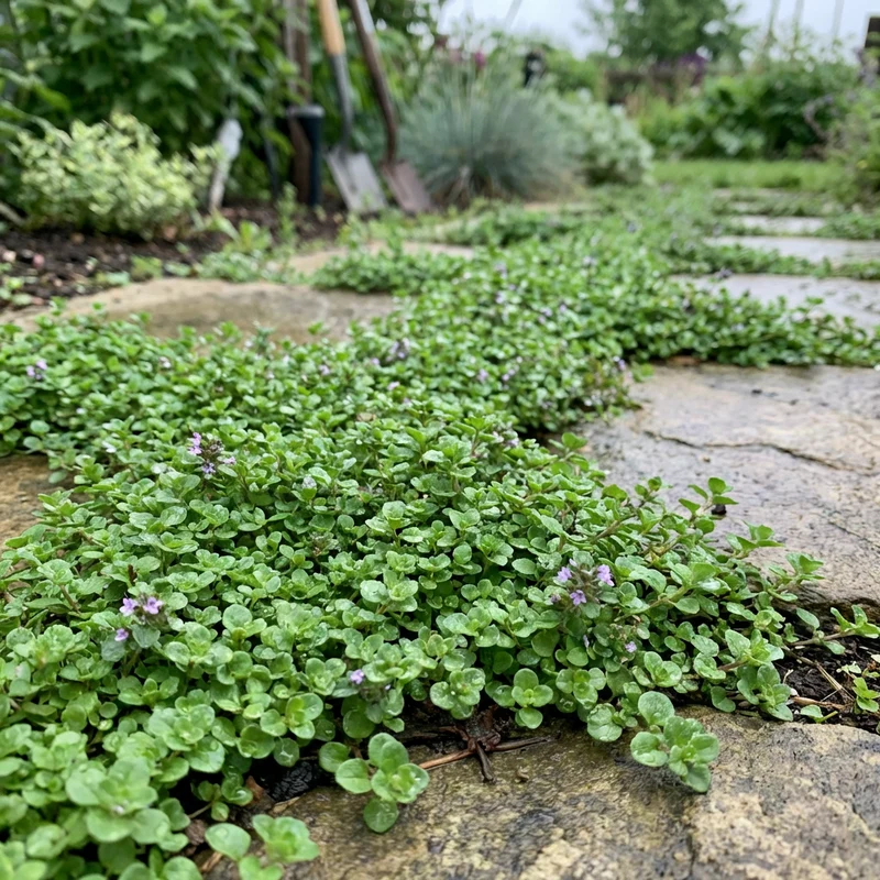 Mentha requienii Corsican Mini Mint Seeds – Heirloom Mint Variety for Containers & Ground Cover