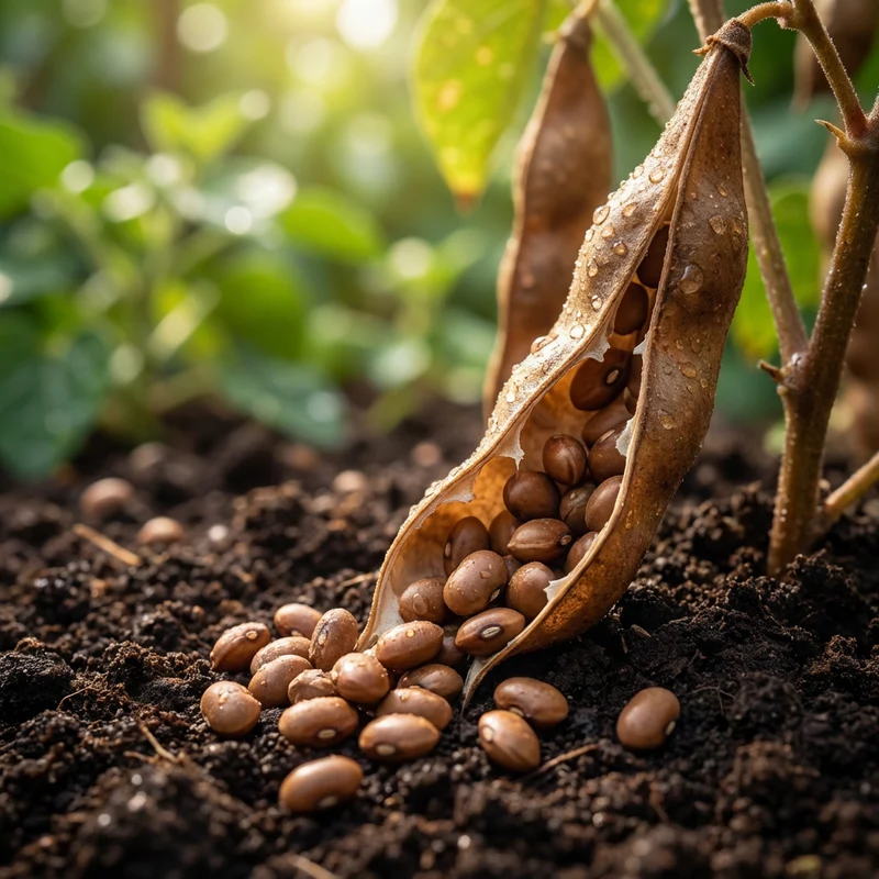 Tepary Bean Brown Seeds (Phaseolus acutifolius) – Heirloom Vegetable Seeds