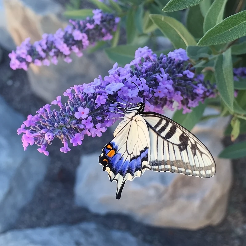 Nanho Blue Butterfly Bush Seeds – Buddleja davidii Compact Pollinator-Friendly Shrub