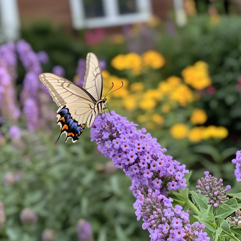 Nanho Blue Butterfly Bush Seeds – Buddleja davidii Compact Pollinator-Friendly Shrub