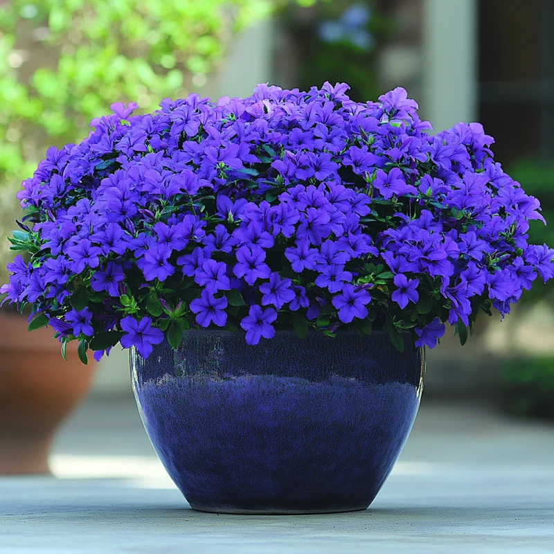 Reblooming Azalea Seeds – Purple Blooms with Year-Round Evergreen Interest