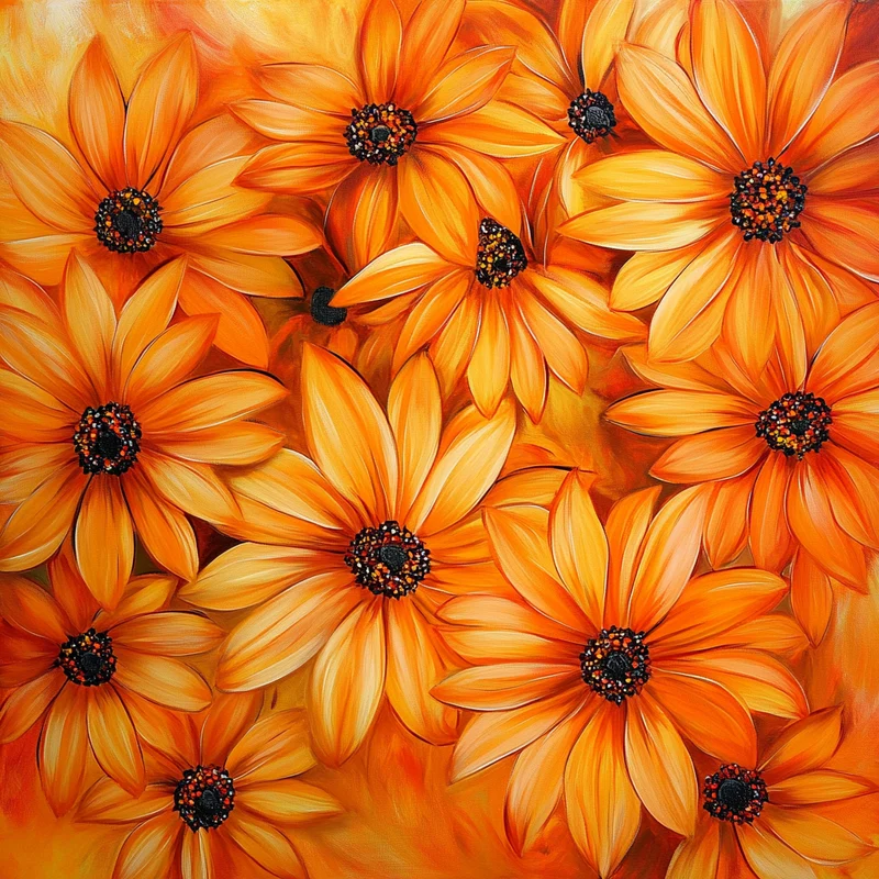 Bright Orange Flower Seeds – Vibrant, Striking Orange Blooms for Gardens