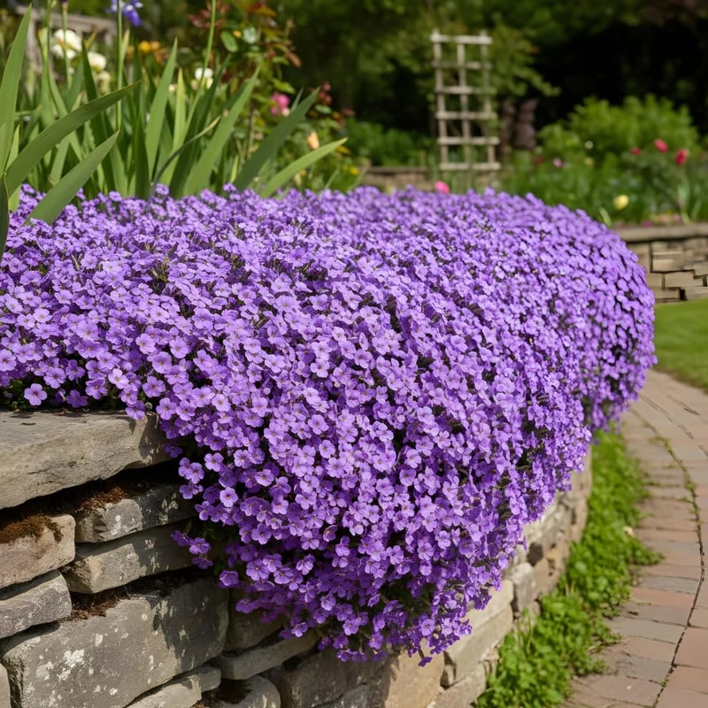 Blaukissen 'Royal Violett' Violett