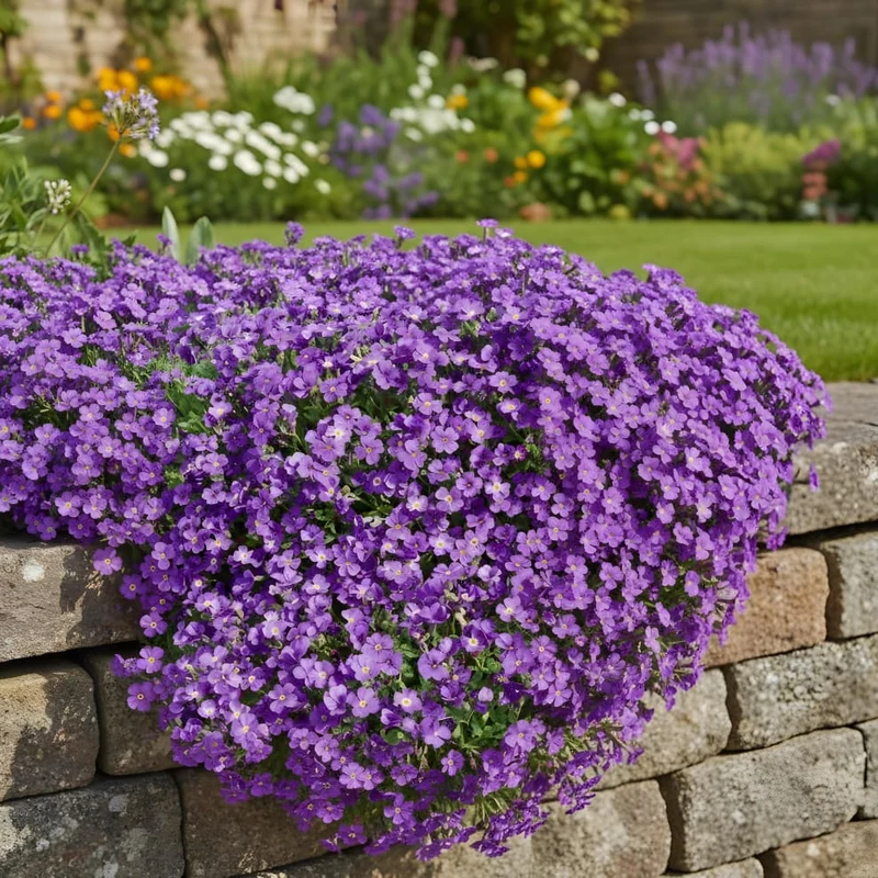 Blaukissen 'Royal Violett' Violett