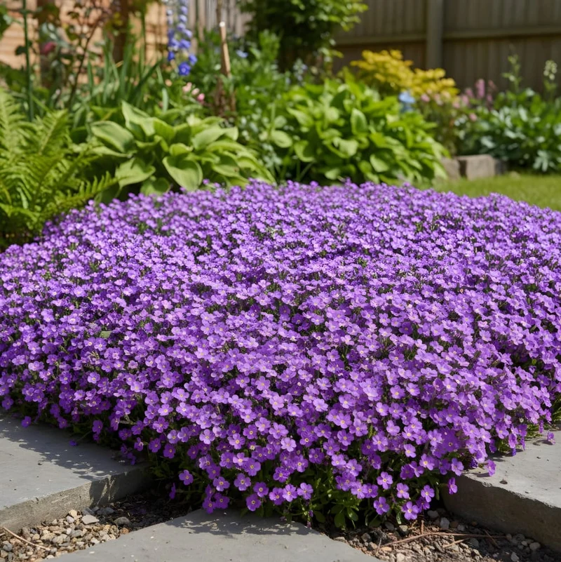 Blaukissen 'Royal Violett' Violett