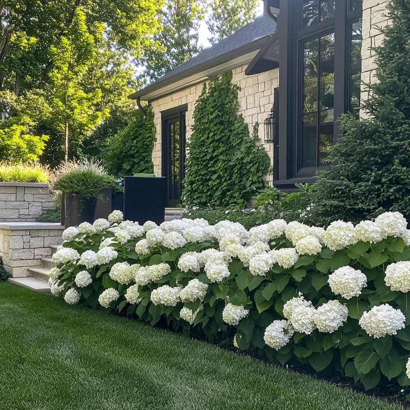Incrediball Hydrangea Seeds – Hardy Shrub with Massive White Blooms for Garden Landscapes
