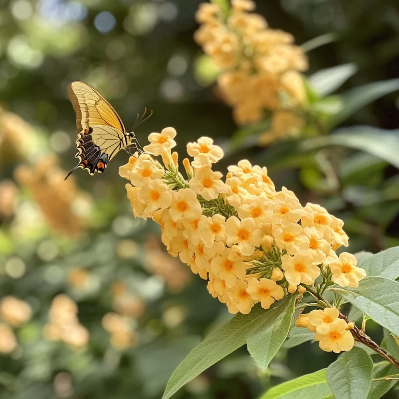 Sungold Butterfly Bush Seeds – Buddleja Weyeriana ‘Sungold’ Golden-Yellow Blooms & Pollinator-Friendly Shrub