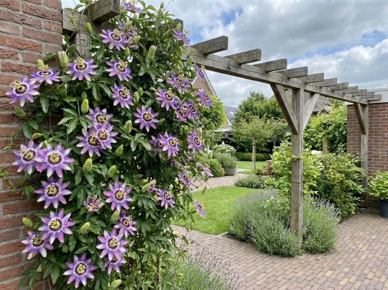 Kletterpflanze Passiflora 'Damsel's Delight' (Passionsblume)