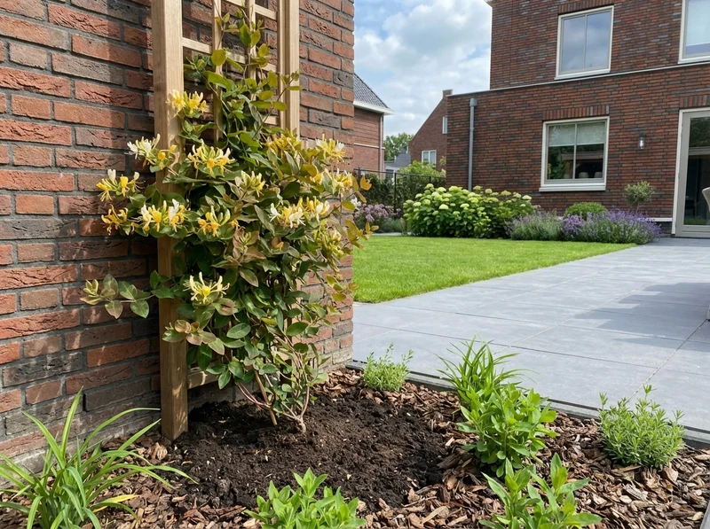 Immergrüne Kletterpflanze Lonicera h. Copper Beauty PBR (Geißblatt)