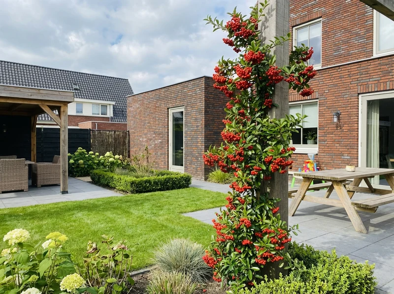 Kletterpflanze Pyracantha Mohave (Feuerdorn)