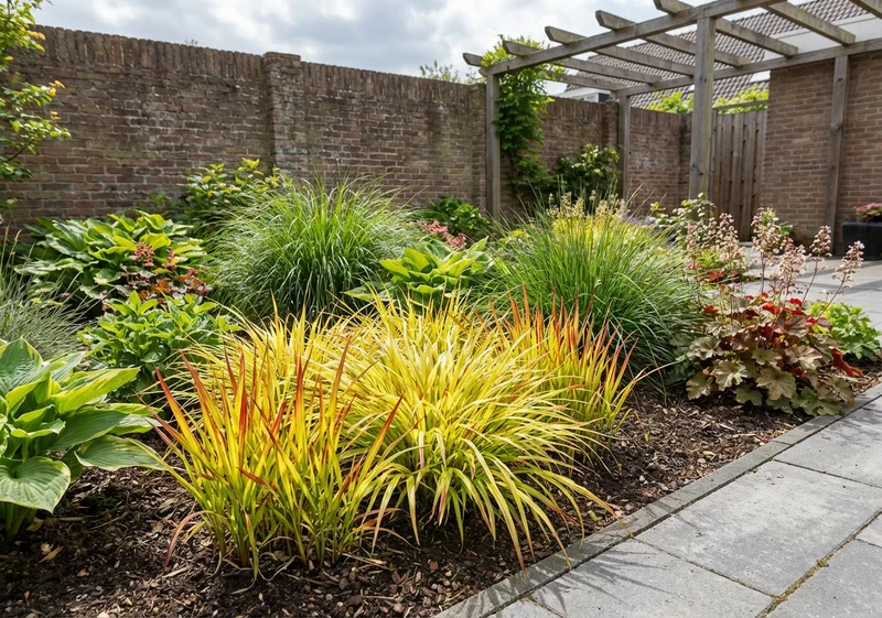Japans berggras (Hakonechloa macra 'Sunflare')