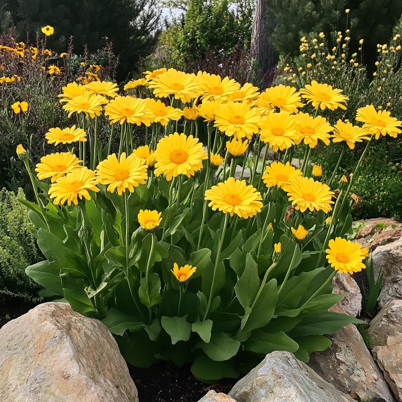 Golden Yellow Spring Bloom Seeds – Cold-Hardy Flowering Variety for Early Season Color
