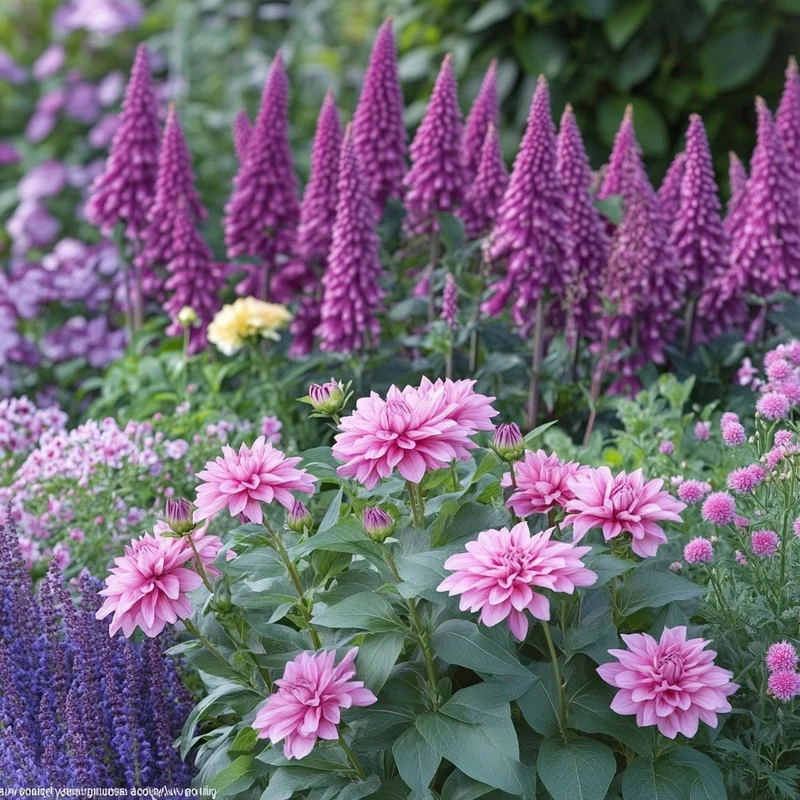 Compact Deep Pink Flower Seeds – Bright Blooms & Border-Friendly Growth