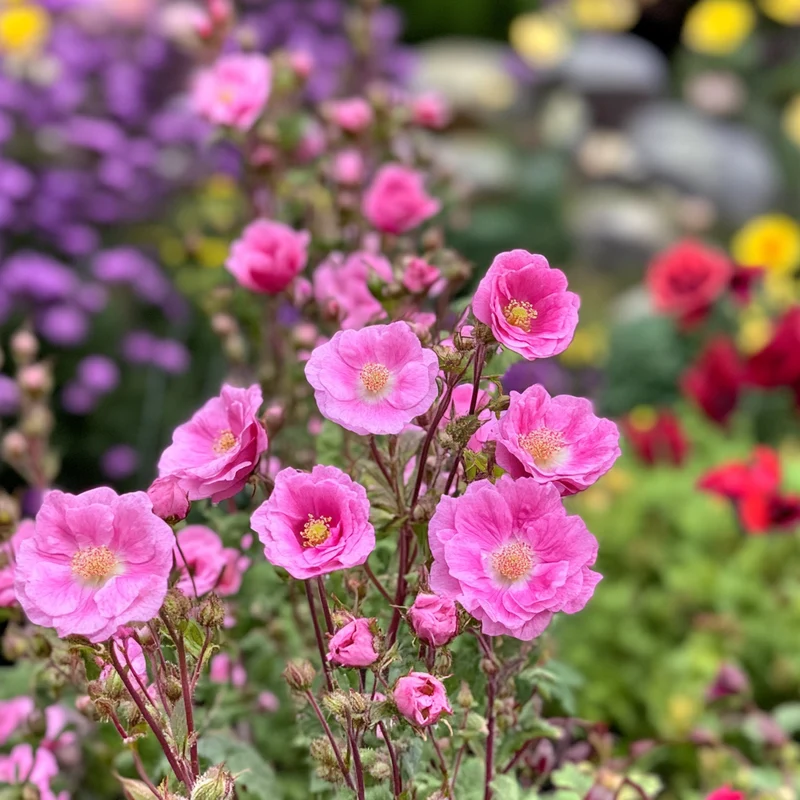Compact Deep Pink Flower Seeds – Bright Blooms & Border-Friendly Growth