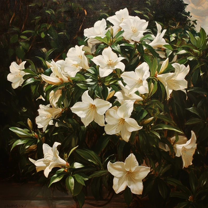 Hardy Evergreen White Flower Seeds – Elegant White Blooms & Year-Round Foliage