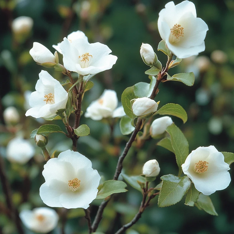 Moisture-Loving Deciduous Shrub Seeds – Fragrant White Blooming Variety for Gardens