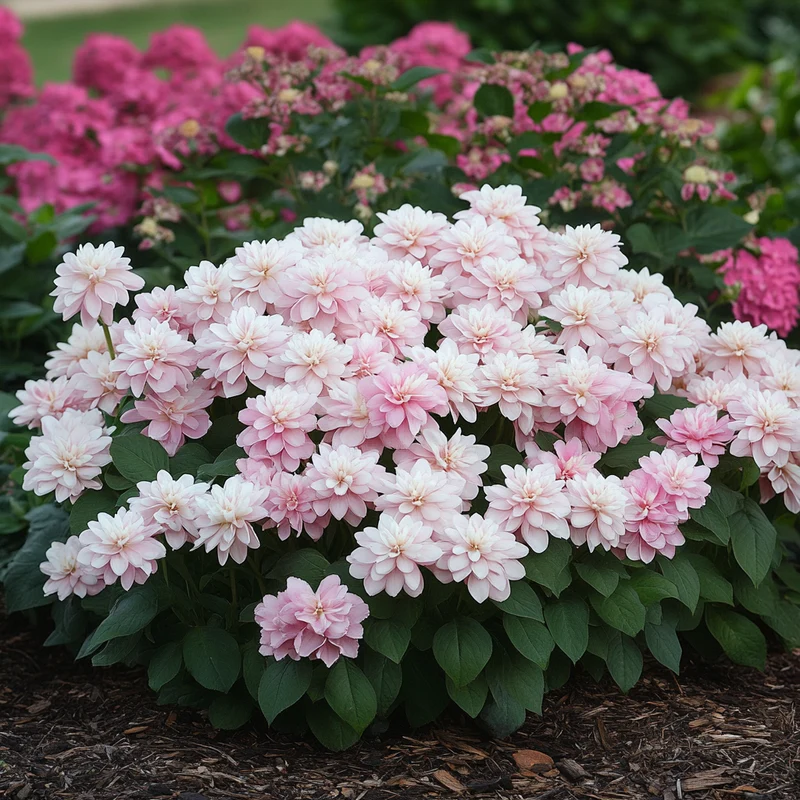 Pink-to-White Flower Seeds – Compact Mounded Blooming Plant for Borders & Containers
