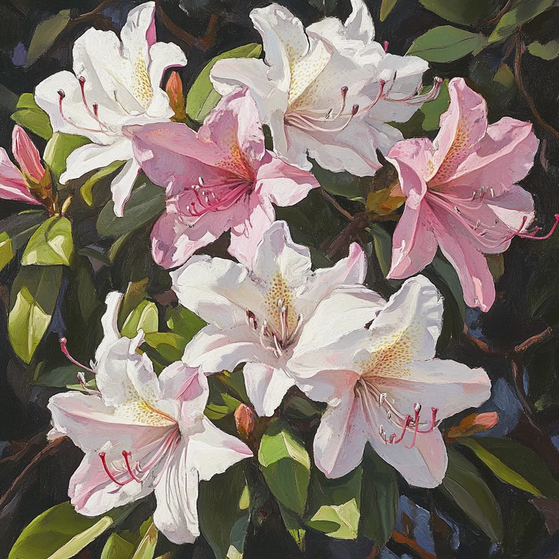 Native Azalea Seeds – Fragrant Shrub with Large White and Pink Blooms