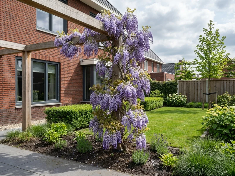 Kletterpflanze Wisteria sinensis Prolific (Wisteria)