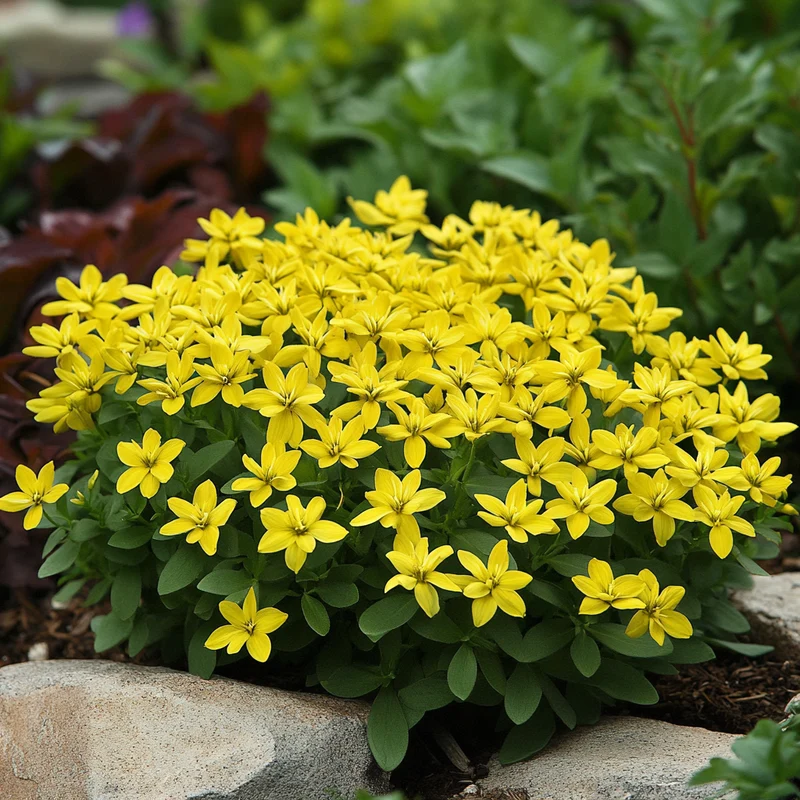Dwarf Yellow Flower Seeds – Cold-Tolerant Compact Blooming Variety for Gardens & Borders