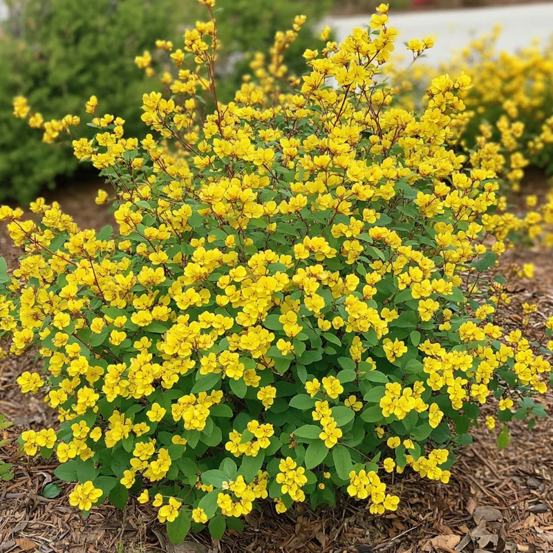 Hardy Upright Golden Flower Shrub Seeds – Early Blooming Golden Flowers