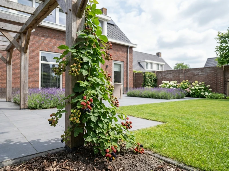 Kletterpflanze Rubus Himalaya (Brombeere)