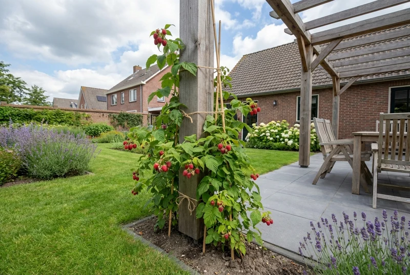 Kletterpflanze Rubus Malling Promise (Himbeere)