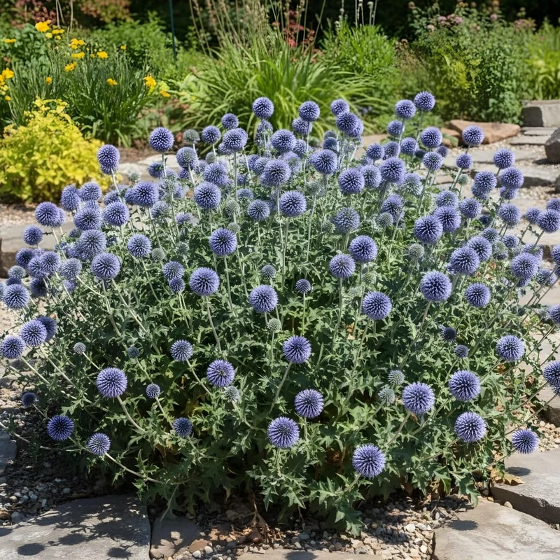 Kugeldistel 'Blue Globe' Violett