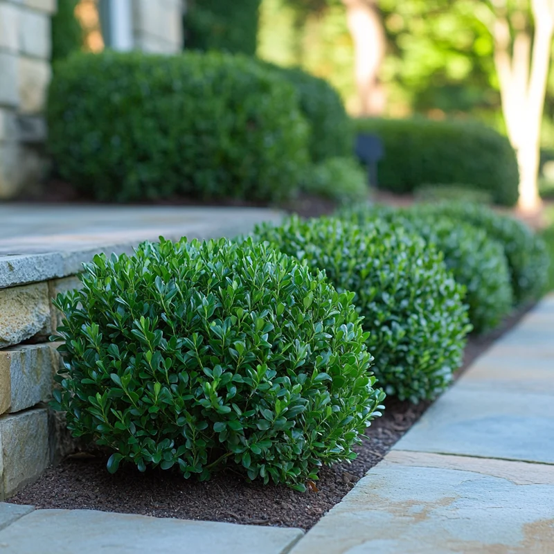 Morris Dwarf Boxwood – Compact Evergreen Shrub for Low-Maintenance Landscaping
