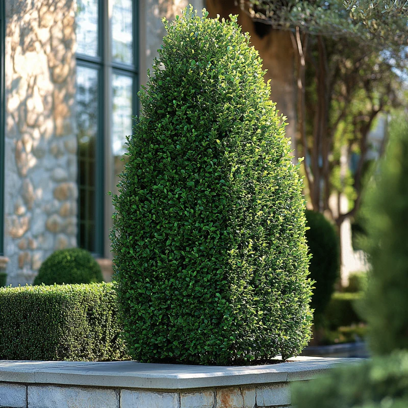 Fastigiata Boxwood Seeds – Upright Evergreen Shrub for Vertical Landscaping