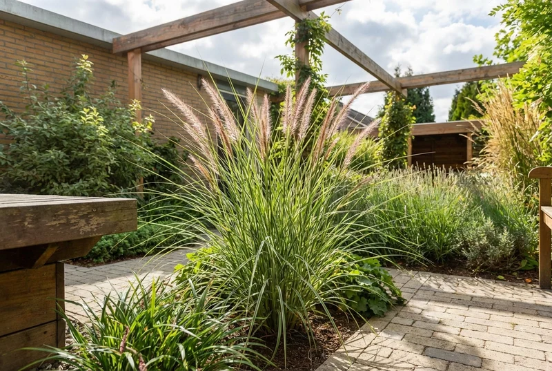 Lampepoetsersgras (Pennisetum 'Sky Rocket')